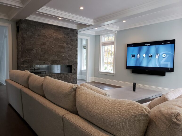A Home in Ridgewood, NJ Featuring Home Automation and Lighting Controls